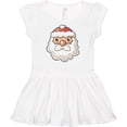 thumbnail image 3 of Inktastic Cute Santa Claus Face Girls Baby Dress, 3 of 5