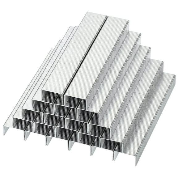 Uxcell 23/8 Staples for Stapler, 4Box 4000pcs 5/16" Leg Length Standard Flat Clinch