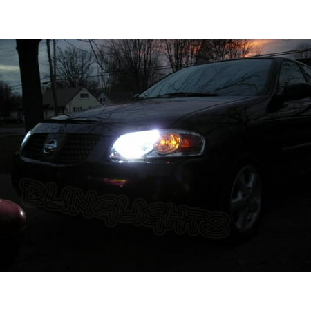2000 2006 Nissan Sentra B15 Bright White Light Bulbs For Headlamps 2000 2006 Nissan Sentra B15 Bright White Light Bulbs For Headlamps Headlights Head Lamps Lights