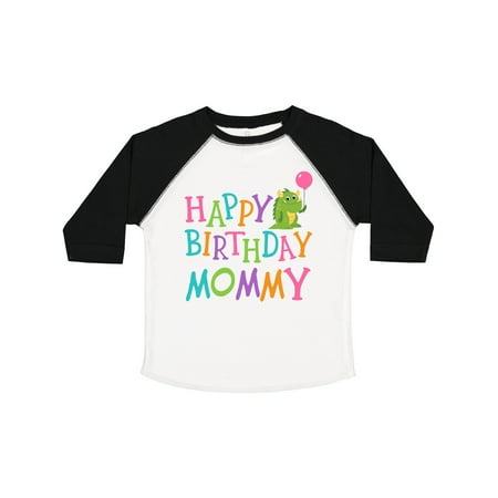 

Inktastic Happy Birthday Mommy Party Outfit Gift Toddler Boy or Toddler Girl T-Shirt