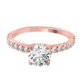 thumbnail image 5 of AoneJewelry 18K IGI Certified 1.35 Carat Diamond Engagement Ring In Solid Rose Gold, 5 of 5