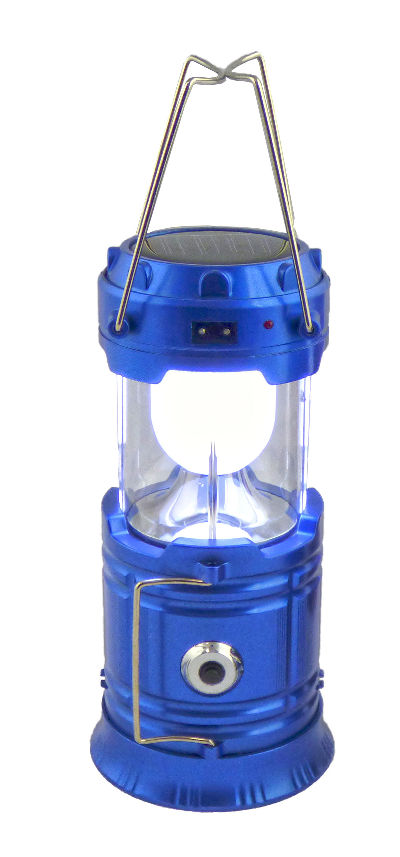 LED Solar Collapsible Camping Lantern Sunlit (1 Pack) - Battery Powered  Lamp Lanterns for Emergency, Power Outages, Hurricane – Portable Camp  Light, Flashlights, Accessories, Gear, 2 lighting methods 