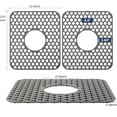 thumbnail image 2 of JunJuxs 2PCS Silicone Sink Protector 13.5"x 11.7" Non-Slip Kitchen Mats, 2 of 7