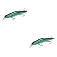 thumbnail image 4 of Advancent Señuelo artificial Swimbait Hook Hard Bait 3D Eyes Señuelo de hundimiento lento Crankbait Aparejos de pesca Wobblers Crankbaits Carp Bass Type3 NO3 Advancent CBP151174, 4 of 6