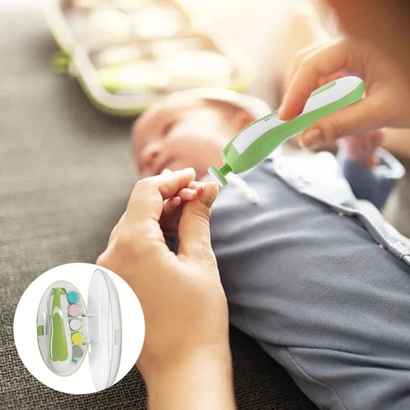 Nail Tools Baby Nail Sharpener Scratch Clipper Set for Children Trimmer File with Light Kit for Toddlers