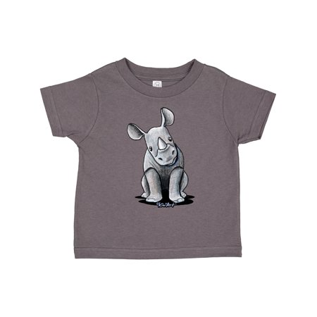 

Inktastic Curious Rhinos Gift Toddler Boy or Toddler Girl T-Shirt