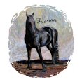 thumbnail image 3 of CafePress - Friesian Horse Sweatshirt - Crew Neck Sweatshirt, 3 of 5