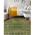 thumbnail image 3 of Rugs.com Moroccan Trellis Collection Rug – 5' x 8' Oval Green Medium Rug Perfect For Living Rooms, Large Dining Rooms, Open Floorplans, 3 of 7