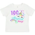 thumbnail image 3 of Inktastic 100 Magical Days with Unicorn Girls Toddler T-Shirt, 3 of 5