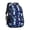 Puppy and Dog, variant on Puppy and Dog Paw Print Blue Backpack for School, Cute School Bag with Adjustable Shoulder Straps and Padded Back, 16.9"x12.6"x5.9"