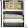 thumbnail image 5 of Castle Place Modern Hall Tree with Storage Cabinet, White, 5 of 11