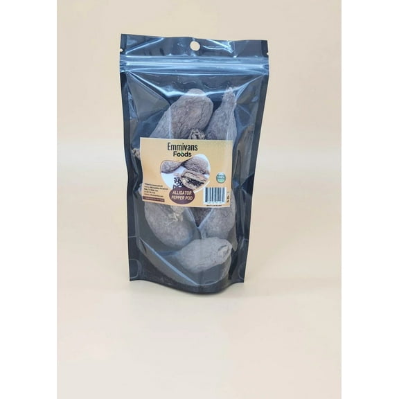 Emmivans Alligator Pepper Pods, Grains of Paradise, Bold & Aromatic African Spice - 5 Pods