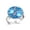 Multi 5, variant on Cute Octopus and Blue Wave Pattern Stainless Steel Rings for Women, Open Adjustable Ring Promise Ring Jewelry Gifts