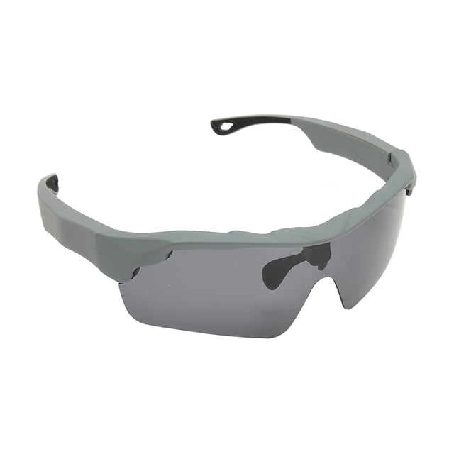Smart Sunglasses, TR90 UV Lens Smart Audio Sunglasses Comfortable Grey Voice Control For Sports