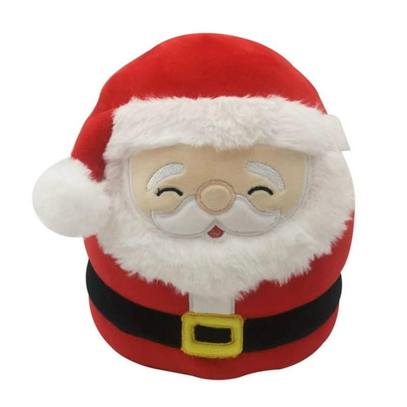 Riforla Christmas Plush Santa Doll for Family and Kids Plush Doll Plush Animal Super Soft for Toddler Boys and Girls Pillow Plush toy Red