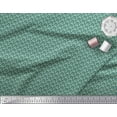 thumbnail image 3 of Soimoi Modal Satin Fabric Leaves Small Print Sewing Fabric Yard 42 Inch Wide, 3 of 3