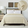 thumbnail image 2 of St. James Home Velvet Trim Microfiber Bed Blanket, Tobacco Brown, Full/Queen, 2 of 5