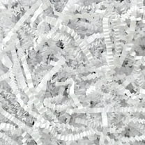 Crinkle Paper Filler 100g Shredded Paper for Gift Baskets White
