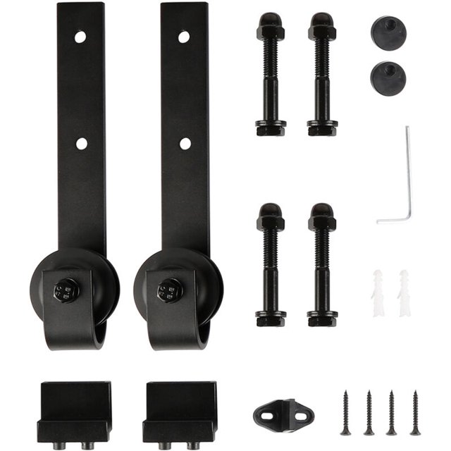 Kit de rieles para puertas corredizas - 1 par de rodillos para puertas corredizas esquí esquí Gafas de esquí