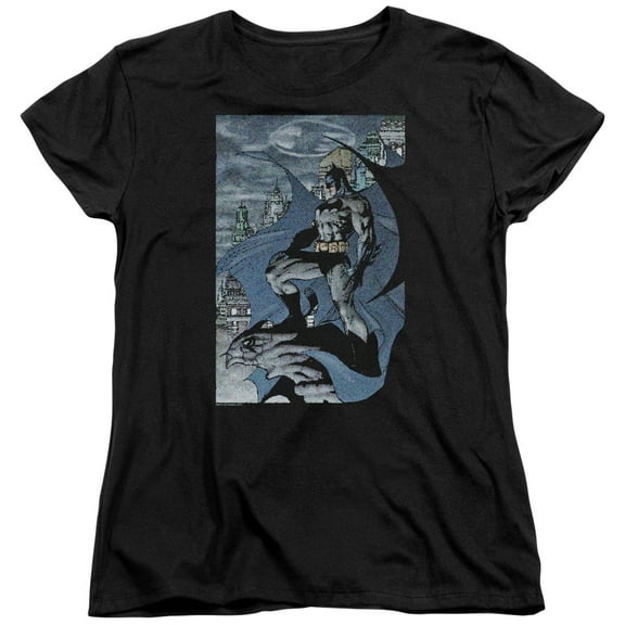 Batman Seurbat S/S Women'S Tee Black