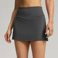thumbnail image 5 of Skirts for Women Skirt Product Women's Double Layered Pleats Tennis Skirts For Women High Waisted Skirt With Shorts Pockets Workout Athletic Skort For Summer Casual Sports Skirts Black L, 5 of 8