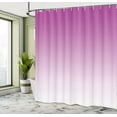 thumbnail image 5 of Ambesonne Ombre Shower Curtain, Romantic Modern Flowers, 69"Wx75"L, Violet Purple, 5 of 5