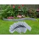 thumbnail image 1 of 20 piezas de borde de césped para parterres de flores, borde de jardín de plástico con adoquines, cerca de borde de planta para parterres de flores de 5 metros, 1 of 4
