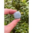 thumbnail image 2 of Aquamarine Tumbled Stones, Polished Natural Aquamarine Gemstone, Aquamarine Healing Crystals (Aquamarine, 0.25 Pound), 2 of 9