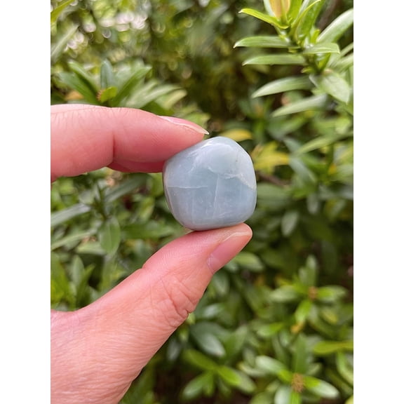 Aquamarine Tumbled Stones, Polished Natural Aquamarine Gemstone, Aquamarine Healing Crystals (Aquamarine, 0.25 Pound)