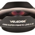 thumbnail image 4 of pitrice Wide Angle Lens Camcorders Adapter With Large Panoramic Features Ensuring Highdefinition Video Capture For Projects 43MM, 4 of 6