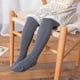 thumbnail image 4 of Leggings Para Niños Medias Para Bebés Pantimedias Para Niños Ropa De Primavera Y Otoño Calcetines Gruesos De Algodón Blanco Leggings Gris Oscuro Odeerbi  LM103-10741, 4 of 6