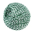 thumbnail image 1 of Thread Cotton Sewing Rope Twist Color Sewing Cord DIY Handicraft Woven String Knitting Supplies, Green and White, 1 of 9