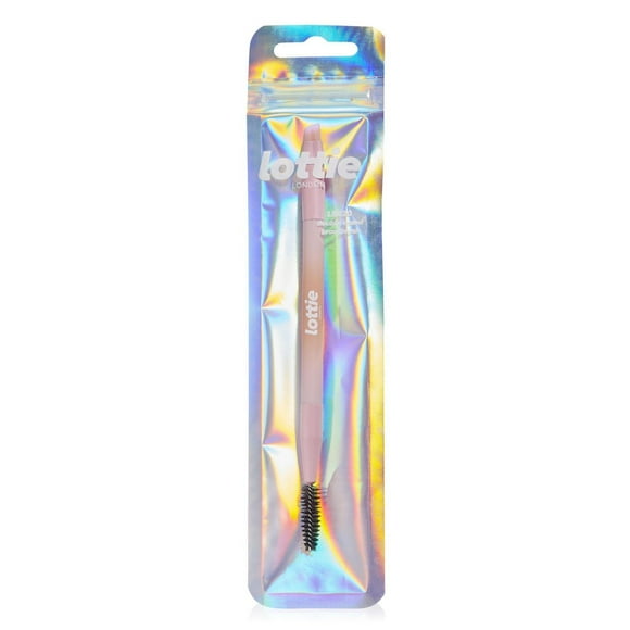 Lottie London - Pinceau à Sourcils Double Extrémité - LE020 - 100% Végétalien
