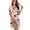 Pink Cartoon Cat Egg, variant on FKELYI Pink Leopard Print Women's Nightgown Short Sleeve Pajama Dress Skin-Friendly Sleepwear Dress Breathable Button Down Sleep Shirts Breathable Boyfriend Nightdress, L