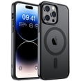 thumbnail image 1 of Funda magnética SUPFINE para iPhone 14 Pro Max, negro mate, 1 of 7