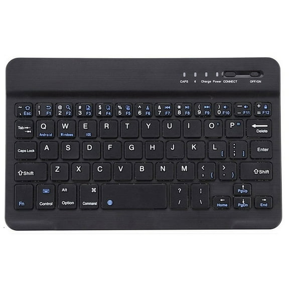 Ultra Slim Wireless Keyboard Rechargeable Portable Compact P9W for Samsung Galaxy TabPRO 12.2 10.1 SM-T520 Tab 4 NOOK 7.0 (SM-T230) 10.1 (SM-T530) A 9.7 10.1 (2016) 8.0 2 7 3 10.1 GT-P5210, S7
