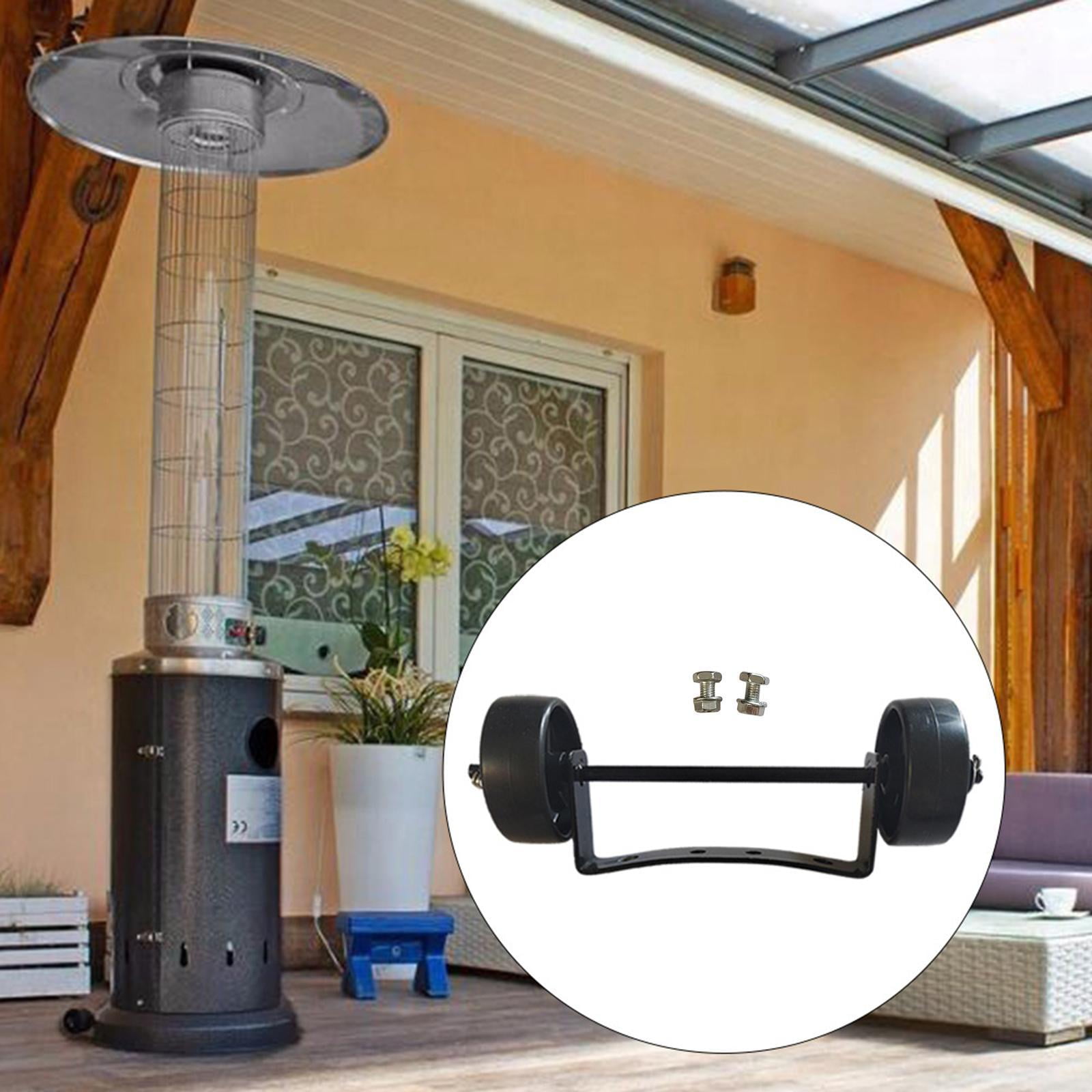 Professional Outdoor Lawn Umbrella Gas Heater Wheel Patio Heater to Move/Install Gas Patio Heater Replacement Parts