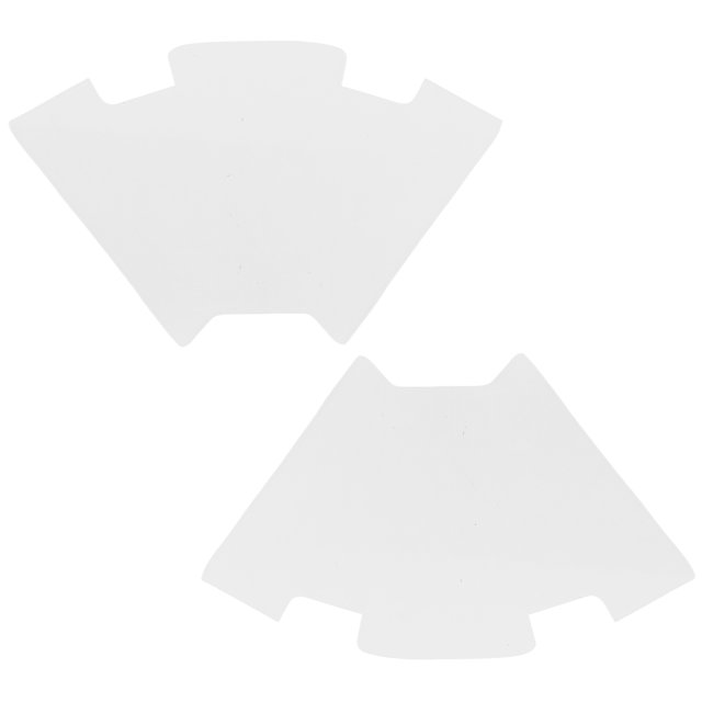 OUNONA 2Pcs Transparent Acrylic Sewing Templates for Accurate Quilting Patterns and Bag Making