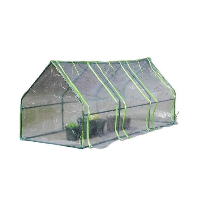 Película de plástico cálida, pequeña casa cálida, cubierta exterior, invernadero para plantas, invernadero a prueba de lluvia, invernadero de jardín.