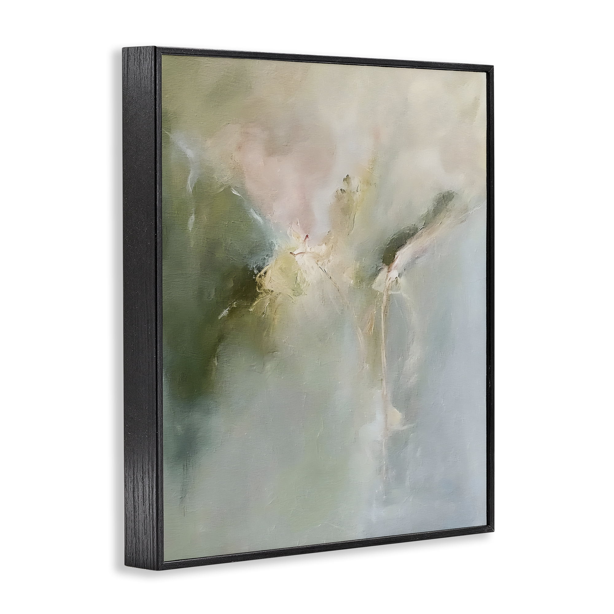 Stupell Industries Ethereal Brushwork Harmony Black Framed Giclee Art, design by Riley B