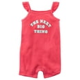 thumbnail image 1 of Carter's Baby Girls' The Next Big Thing Romper, 3 Months, 1 of 2