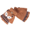 thumbnail image 2 of Guantes convertibles para niños Mitones Guante medio dedo, 2 of 3