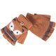 thumbnail image 2 of Guantes convertibles para niños Mitones Guante medio dedo, 2 of 3