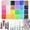 HX72, variant on 24 Colors Gems Rhinestones Jewels for Crafts, Flatback Crystal Bedazzling Gemstones Rhinestone for Crafting,Bedazzler Kit for Crafting Book Shoes Nail Art