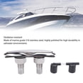thumbnail image 3 of 6in Dock Cleat, Fade Resistant Boat Dock Cleats Flush Mount Marine Cleat  for RV, 3 of 7