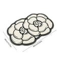 thumbnail image 4 of Flower Shape Bath Mat Diatom Mud Absorbent Rug Non-Slip Bathroom Carpet for Kitchen Door Entrance Washable Decor(G), 4 of 6