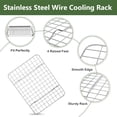 thumbnail image 5 of Stainless Steel Bakeware Set 9" X 7" X 1" Oven Safe Cooking & Baking, 5 of 7