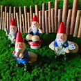 thumbnail image 6 of Wzzjkit Garden Gnomes Collectible Figurines Miniature Resin Garden Statues for Patio, Lawns Ornament, Gardening Gifts for Housewarming, Garden Gnomes Outdoor, 6 of 6