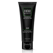 Tiege Hanley Morning Facial Moisturizer for Men (AM) | Lightweight, Hydrating & Safe for Sensitive Skin | Smoother & Softer Skin | SPF 20 Face Lotion | Contains Calendula & Plantain | 2.5 Ounce