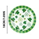 thumbnail image 3 of Juego de vajilla temática para fiesta del Día de San Patricio, vajilla decorativa desechable, juego de papel, vajilla desechable, 3 of 4